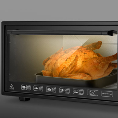 Mikroto'lqinli pech VOLMER 2050WL